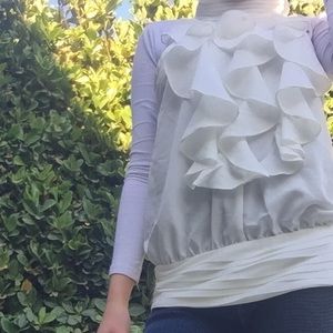 Chiffon Frilly Blouse